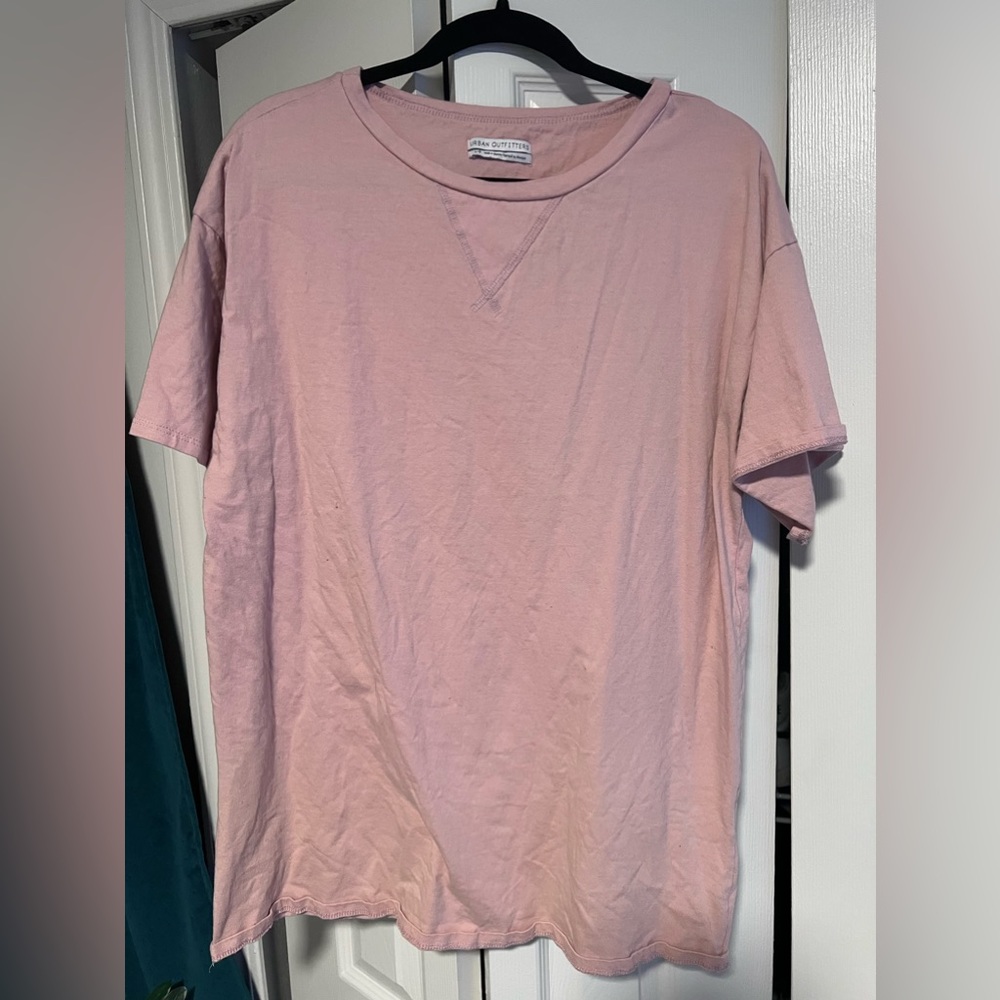 urban outfitters heavy-weight t-shirt dress